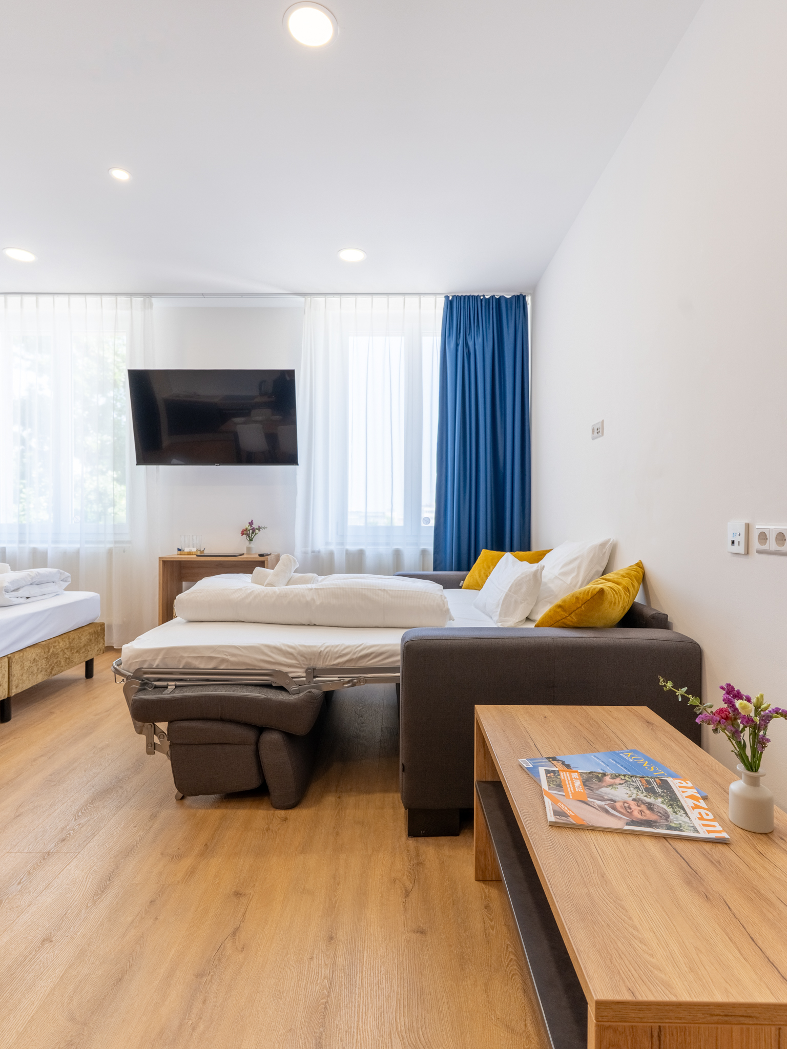 loft, studio, konstanz, hotel, bodensee, modern hotel, private room, kitchenette, konstanz hotel, bodensee hotel, sofa bed