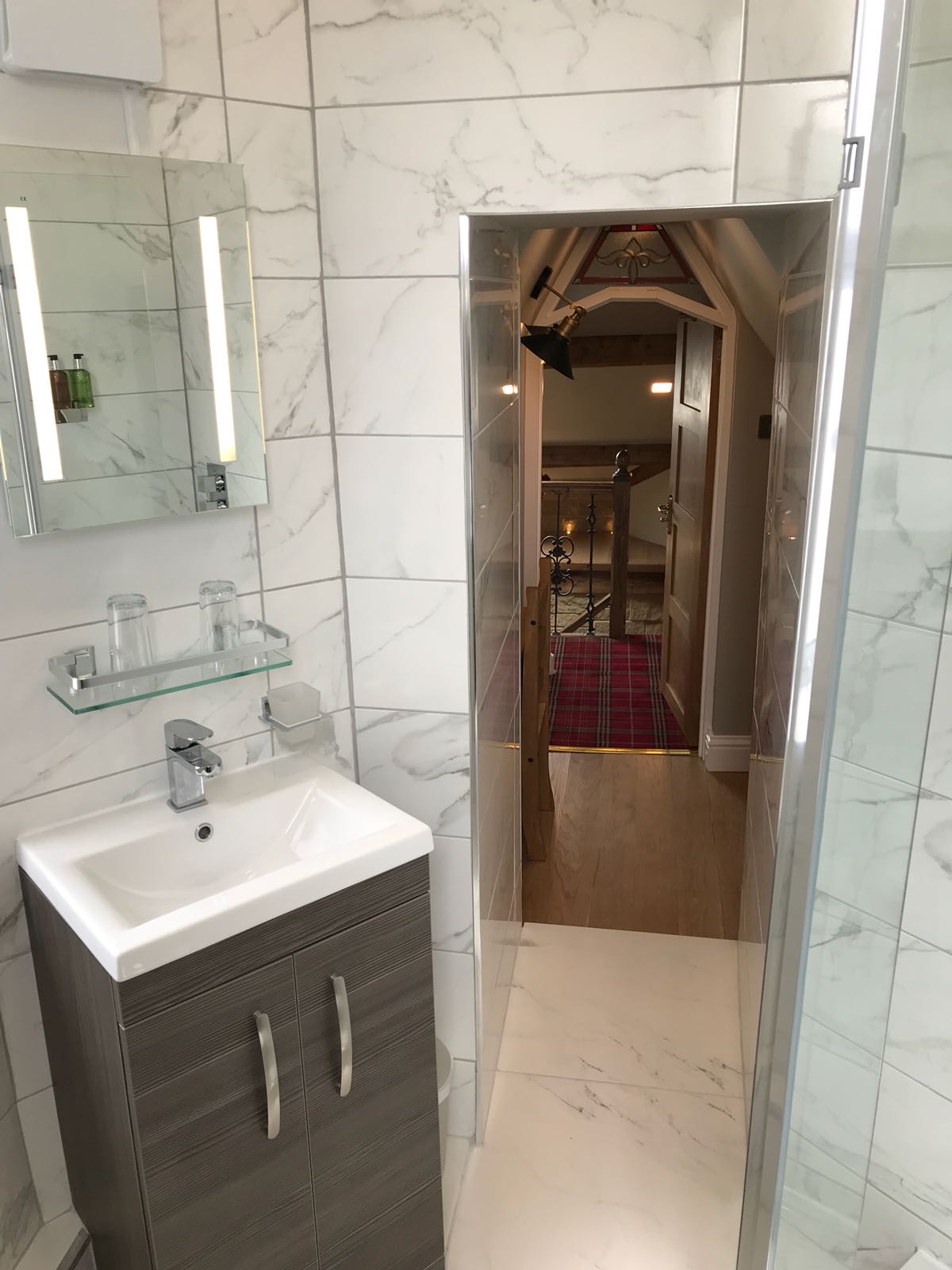 Private Tower Shower Bathroom for Tower Shower Bedroom