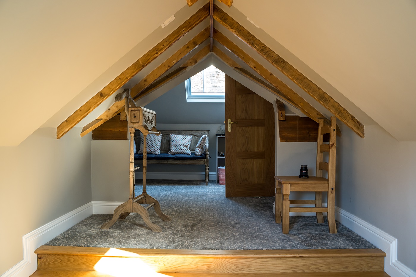 The Avenue Deluxe Double view to Lounge area