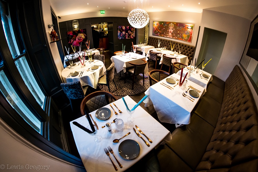 Restaurant dining area