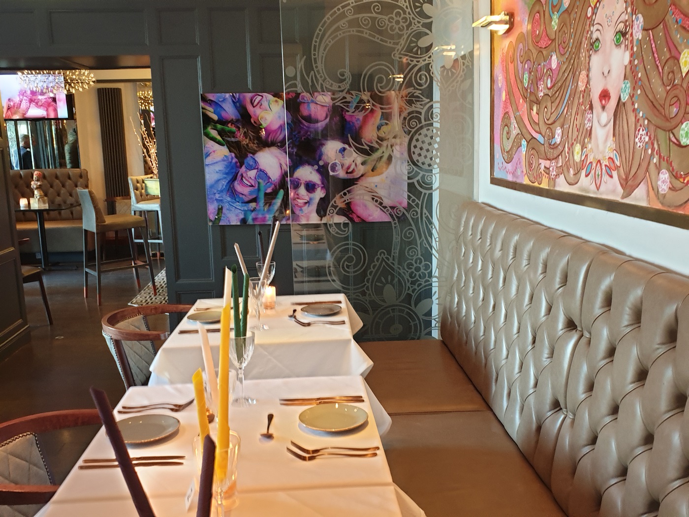 Restaurant dining area