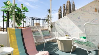 CHILL OUT ZONE on our shared rooftop terrace