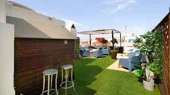 CHILL OUT ZONE on our shared rooftop terrace