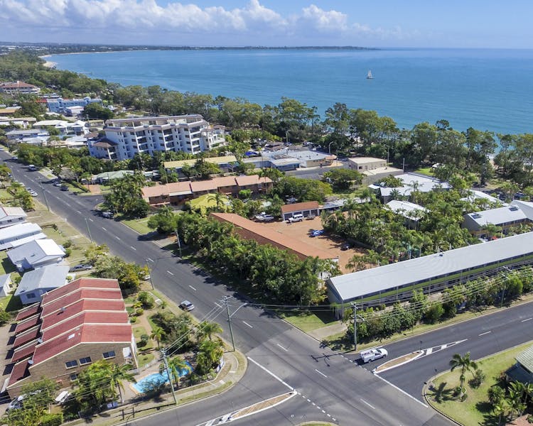 Location of the Beach Motel Hervey Bay in Queensland