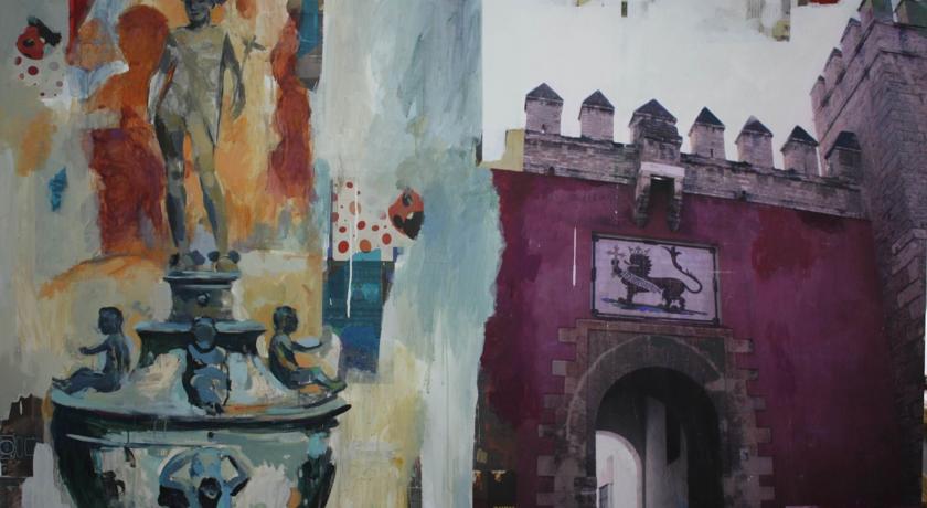 artistic paintings. Aguilas5 SevillaSuites