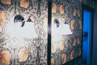 La Mondaine Hotel Classic Room and Morris Wallpaper