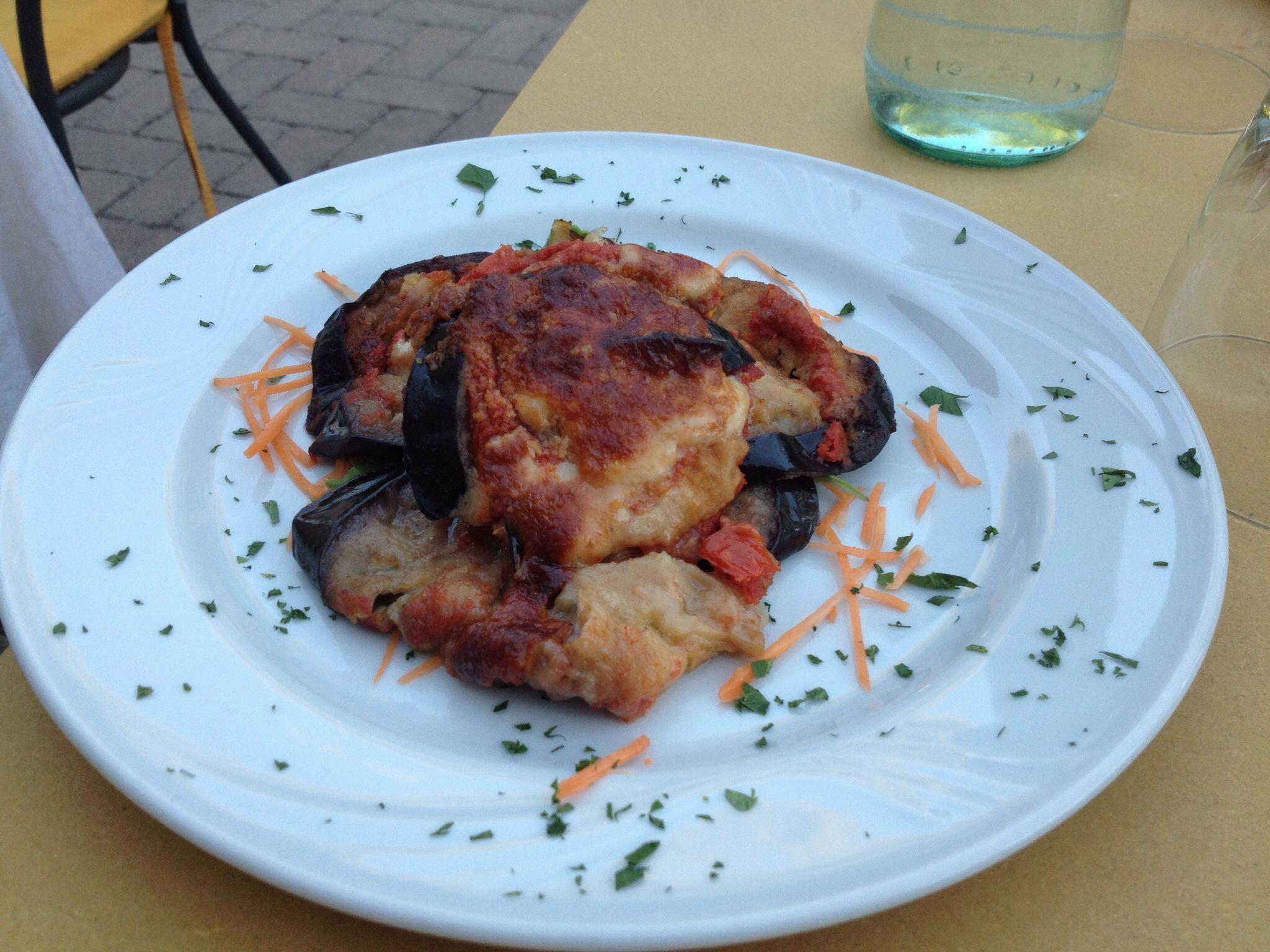 tortino di melanzane