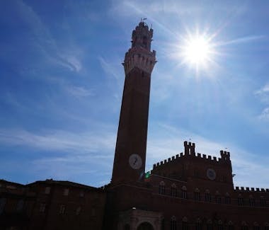 siena's main tower,torre del mangia a siena