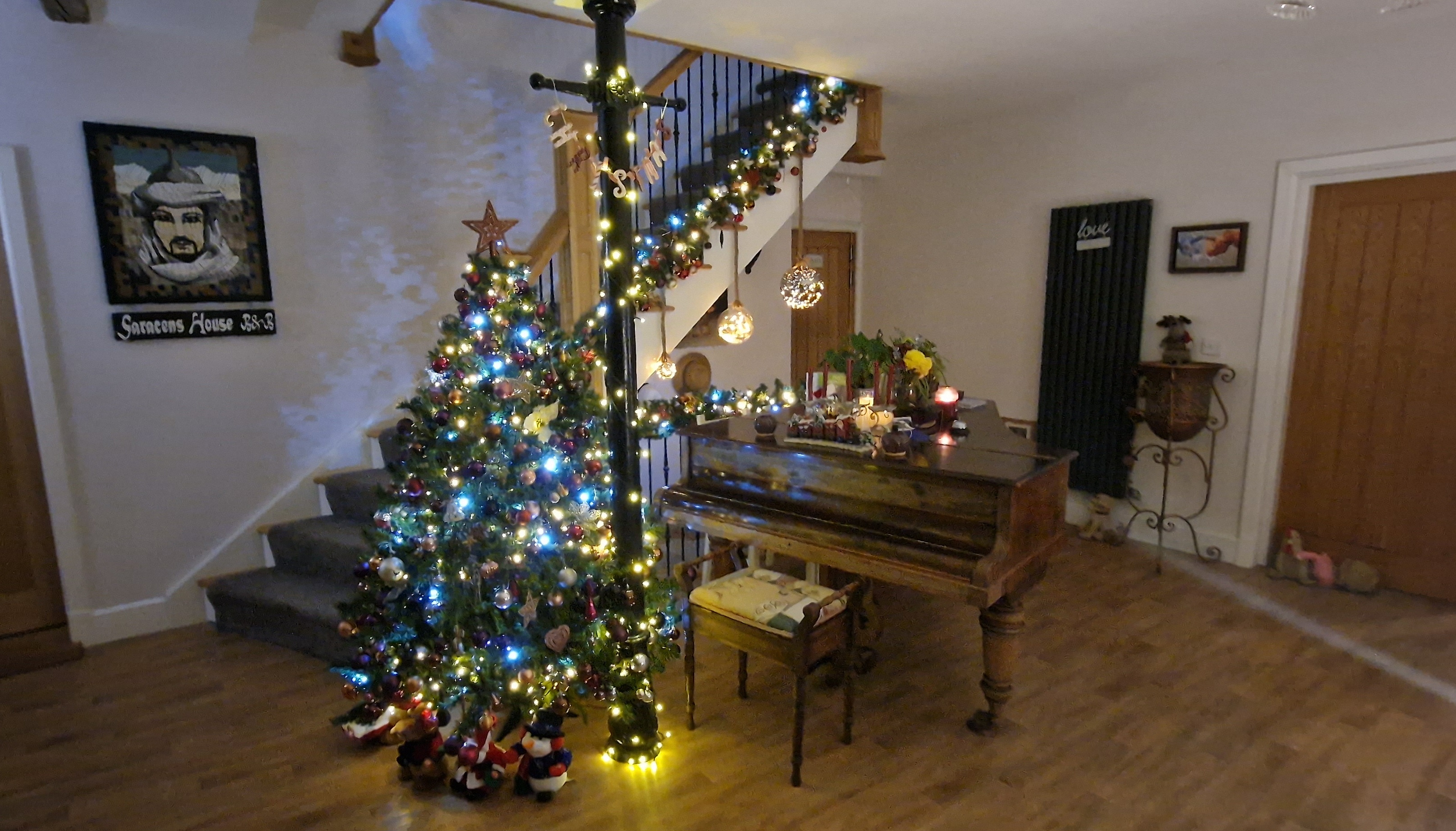 Christmas in the Hallway