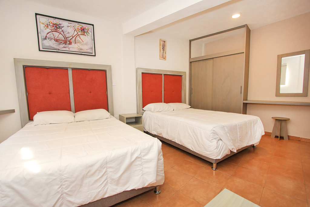 Habitación 35 - 2 camas dobles