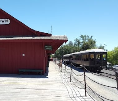 Railtown State Historic Park train station