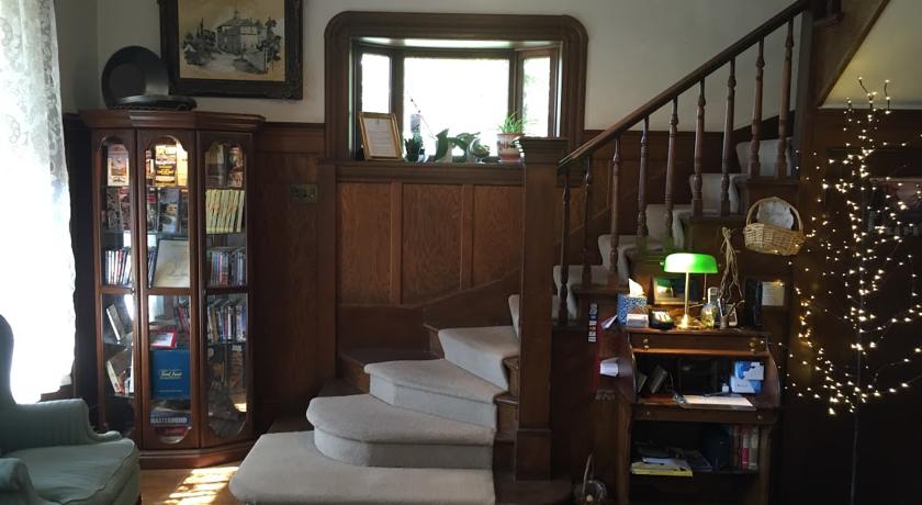 Stairway to second floor