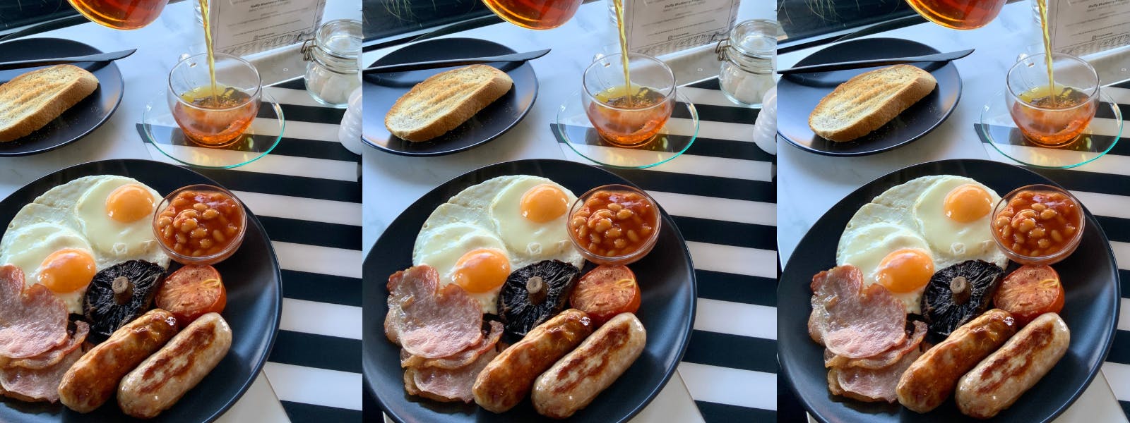 Full English Breakfast at Franklin Mount Guesthouse