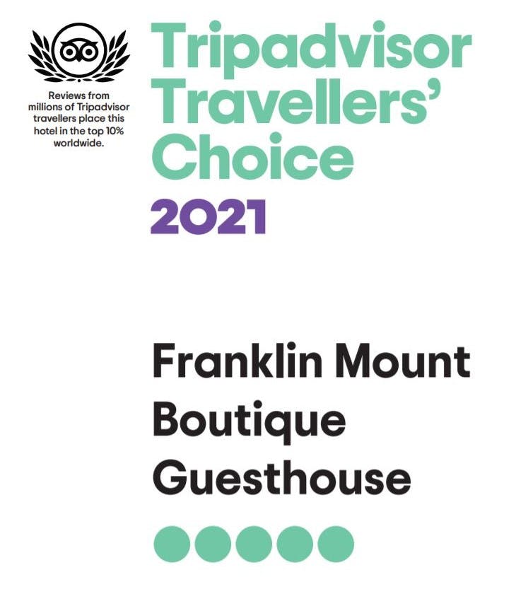 Franklin Mount Guesthouse trip advisor travellers choice