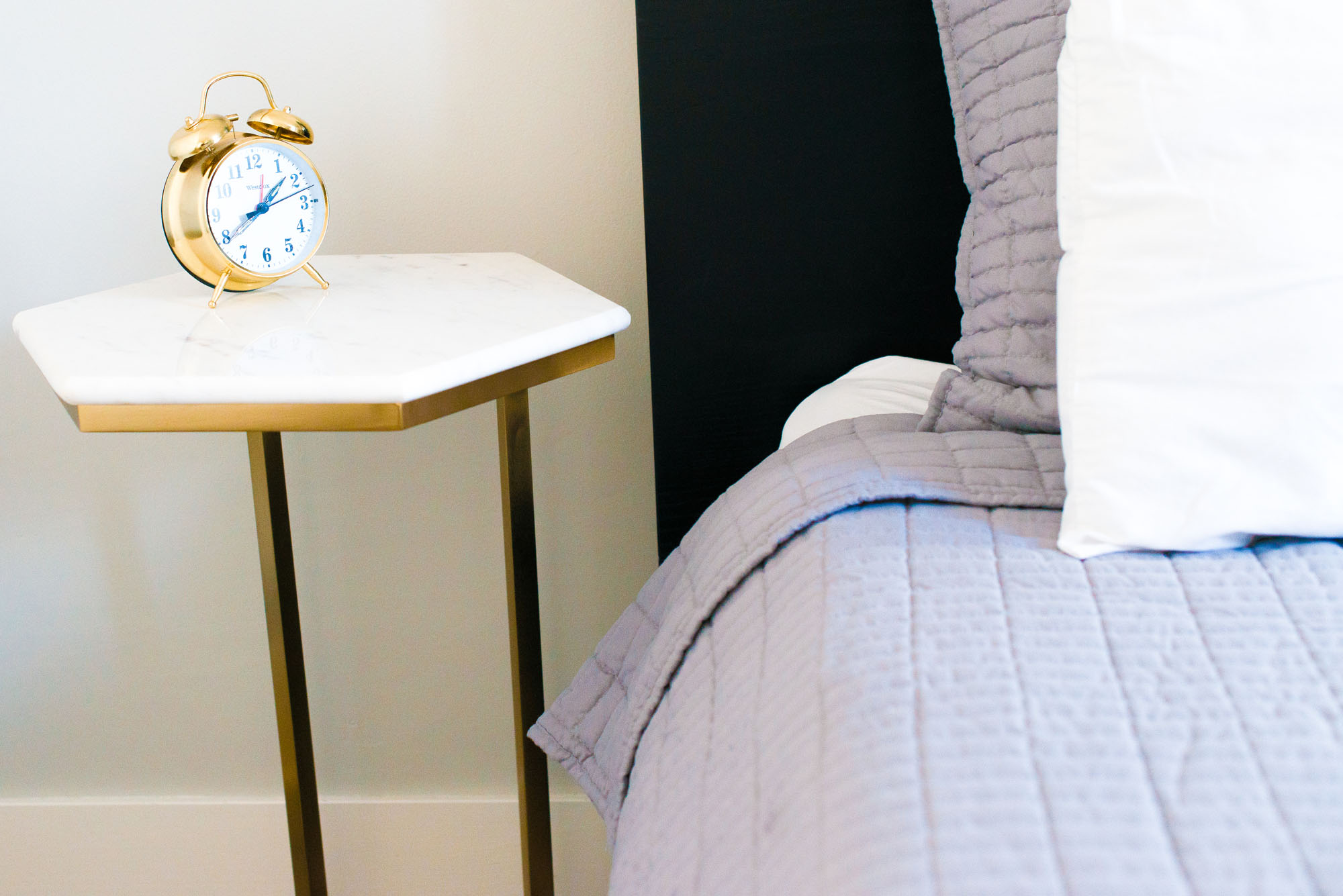 Luxury mid-century modern hotel room MI