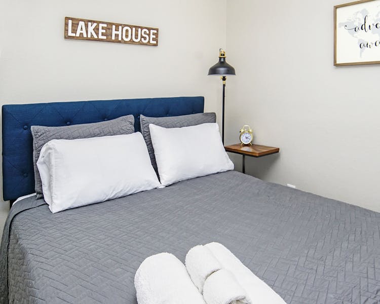 Affordable luxury northern Michigan hotel room