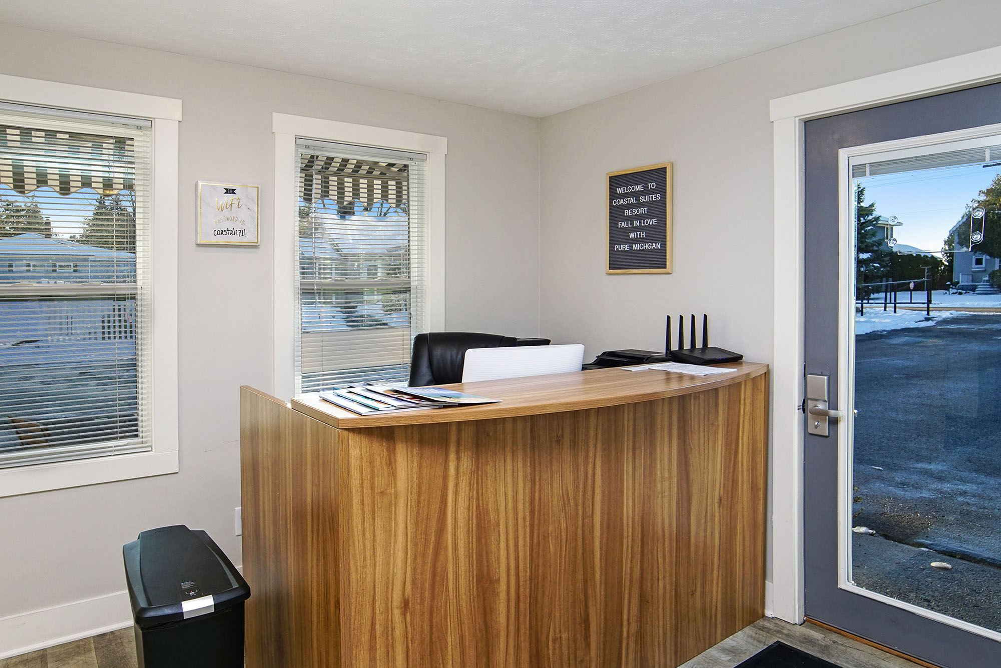 Coastal Suites Resort luxury motel lobby