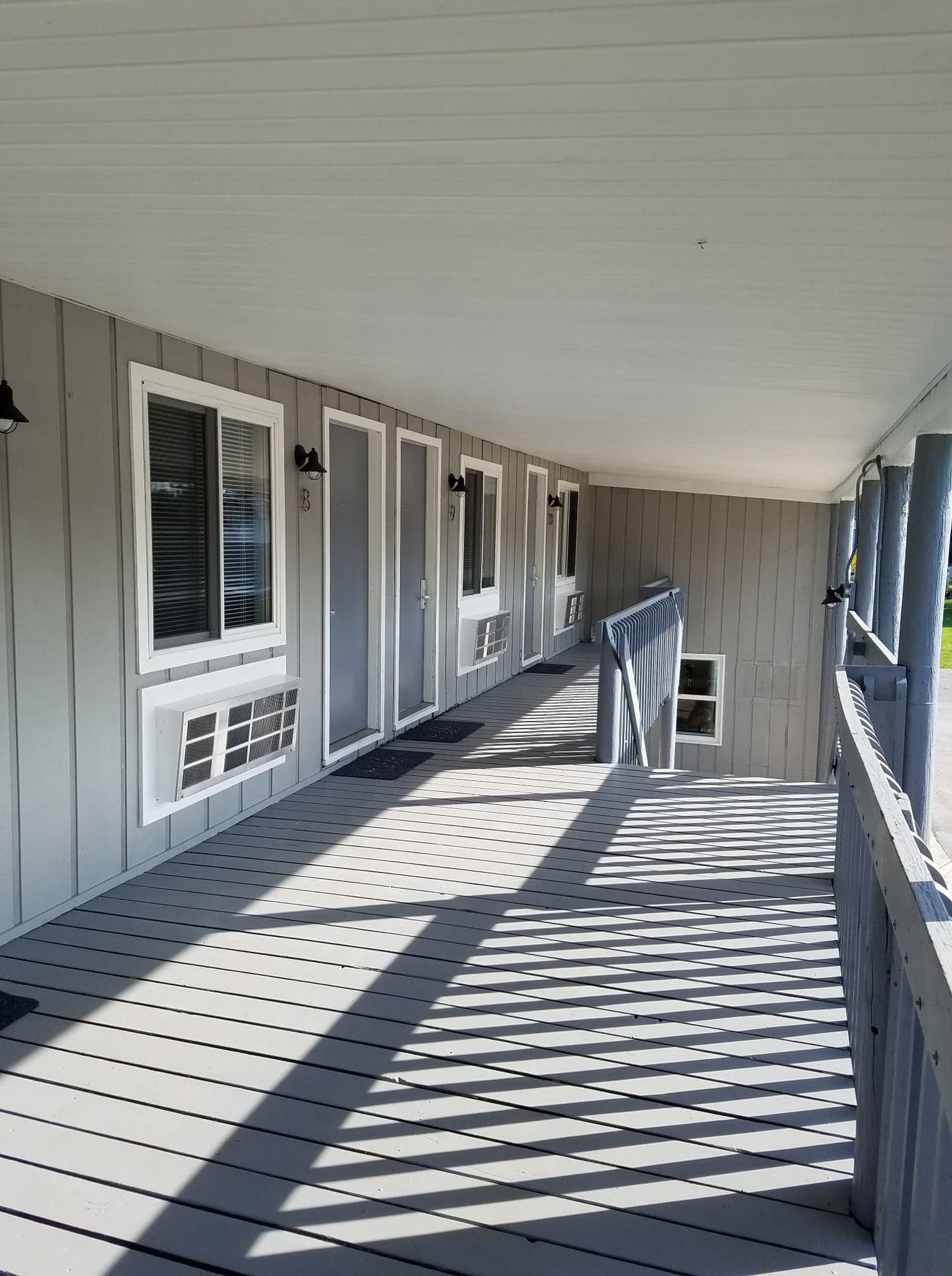 Coastal Suites Resort room entrances