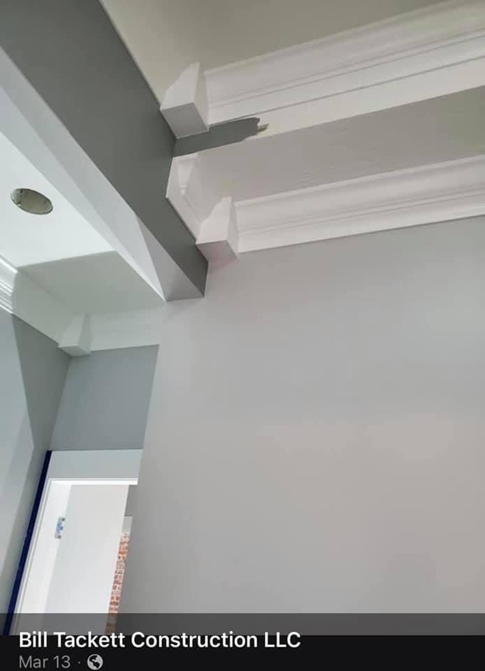 Beautiful crown molding throughout