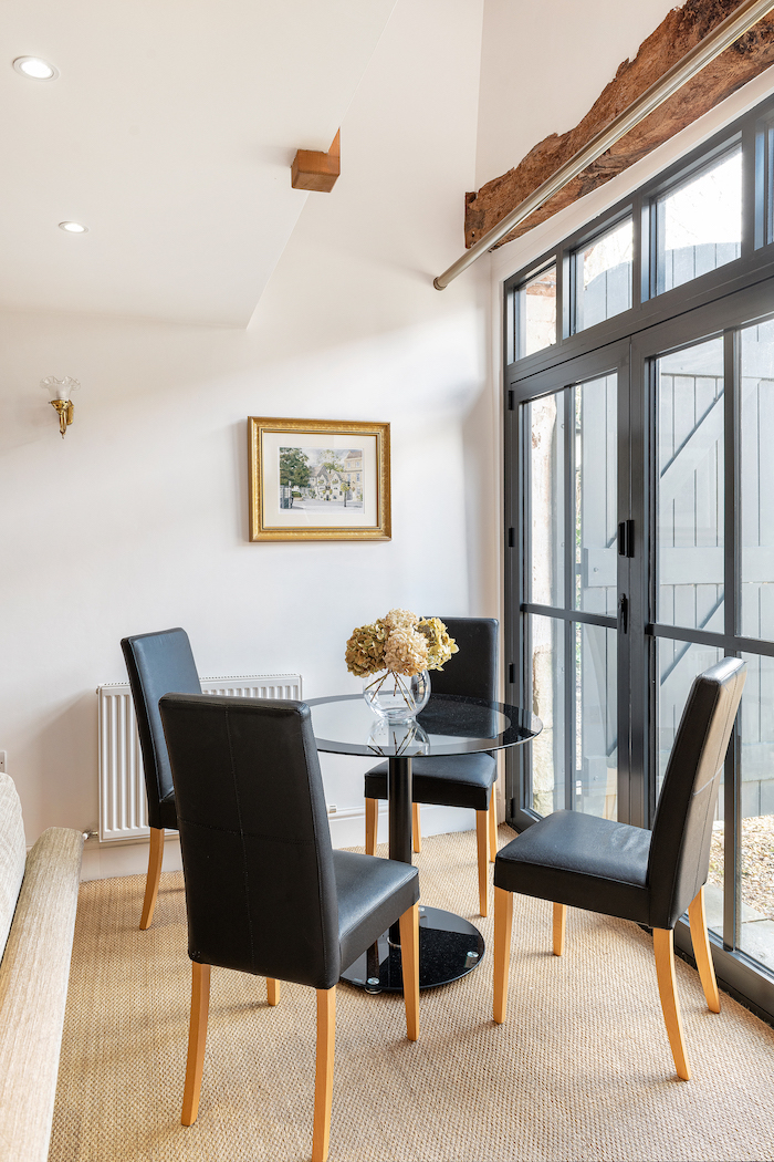 The Stables, dining area