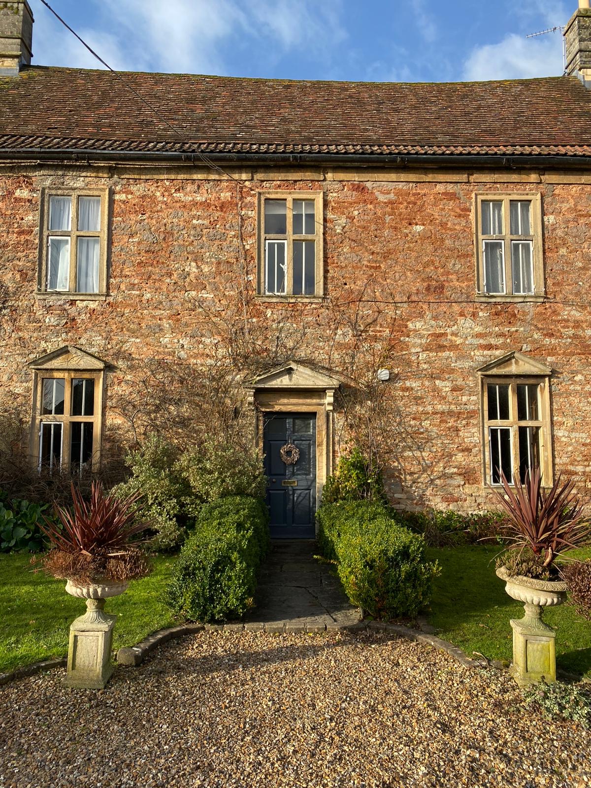Old Parsonage front entrance