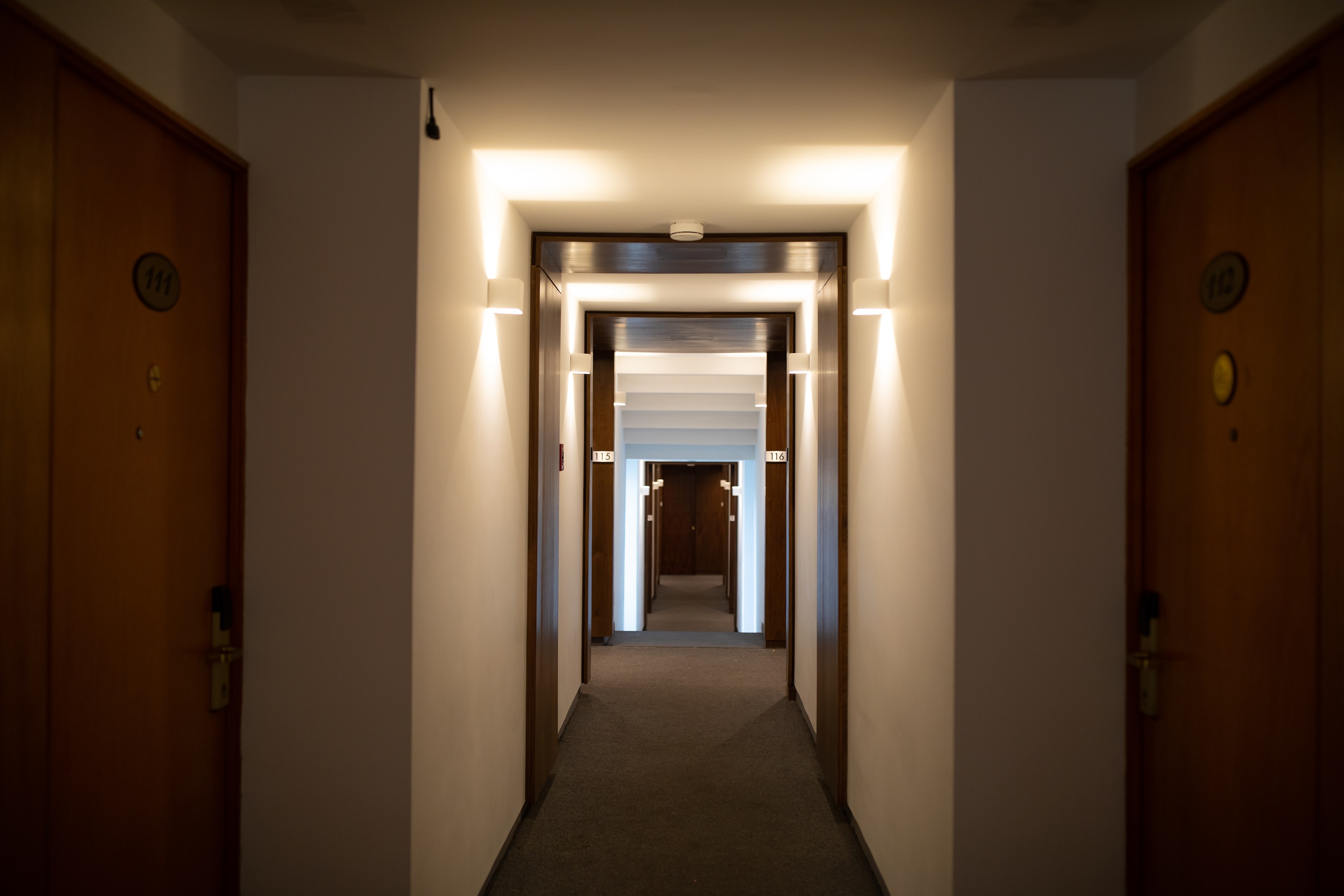 Pasillos habitaciones