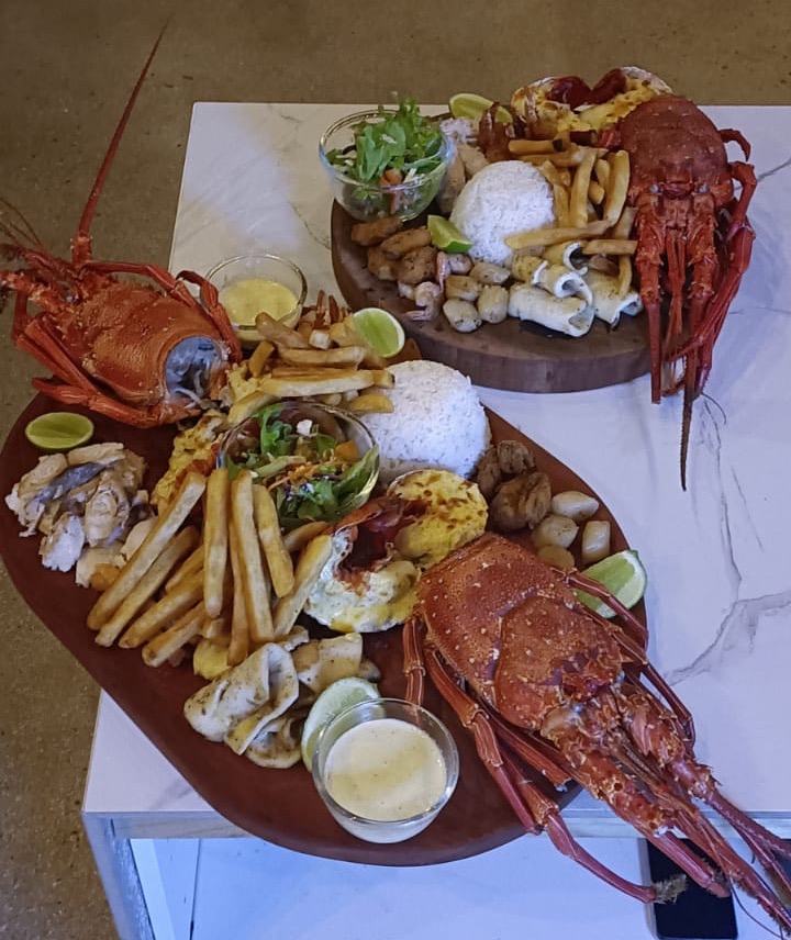 Seafood platter