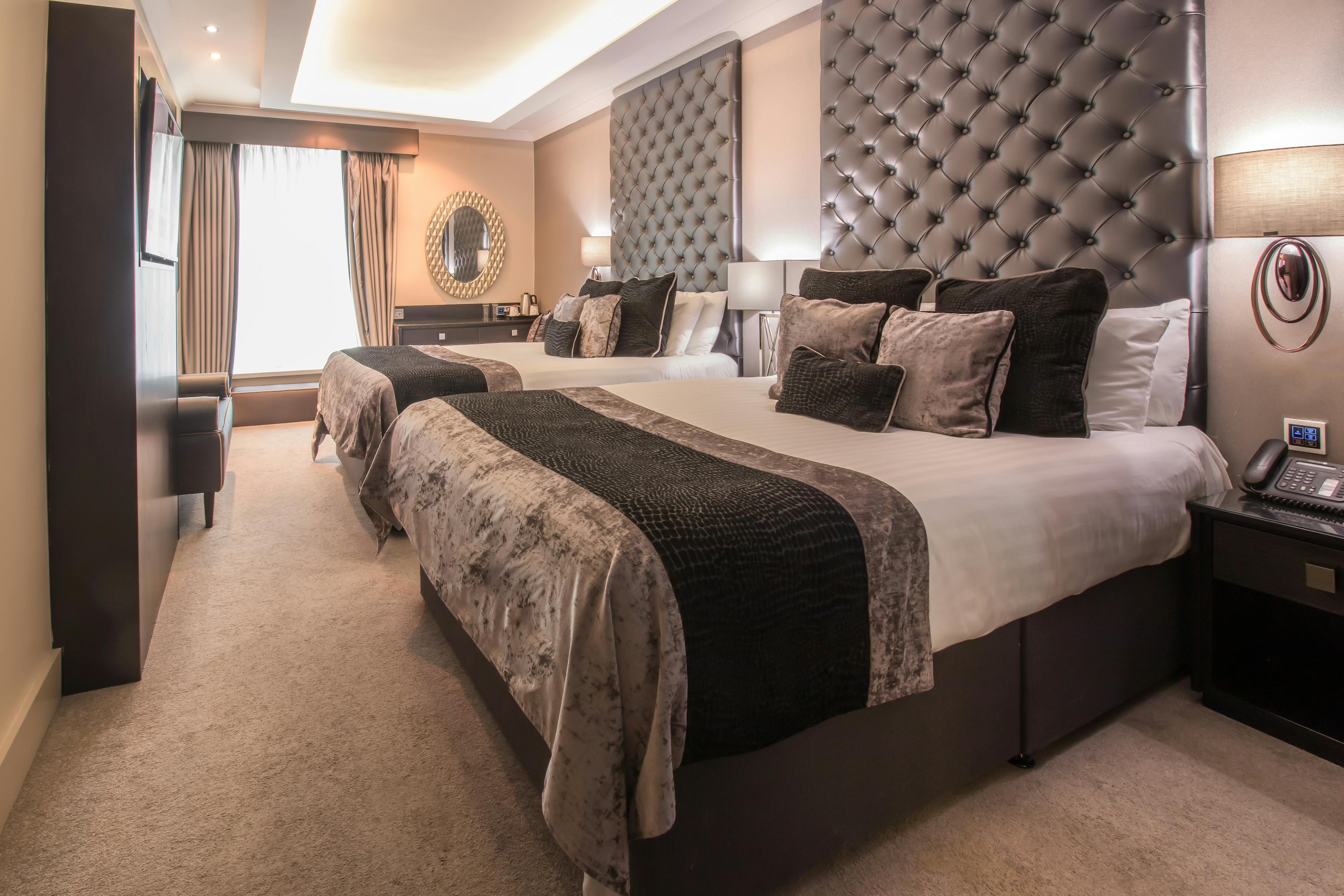 Family Room With Two Double Beds The Continental Hotel What Is Two Double Beds