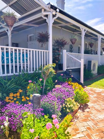 Burnley House garden