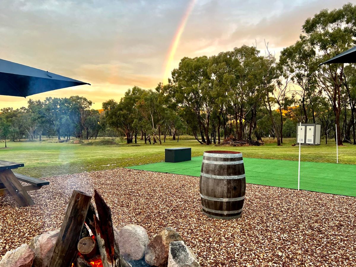 Fire Pit & Babington Court