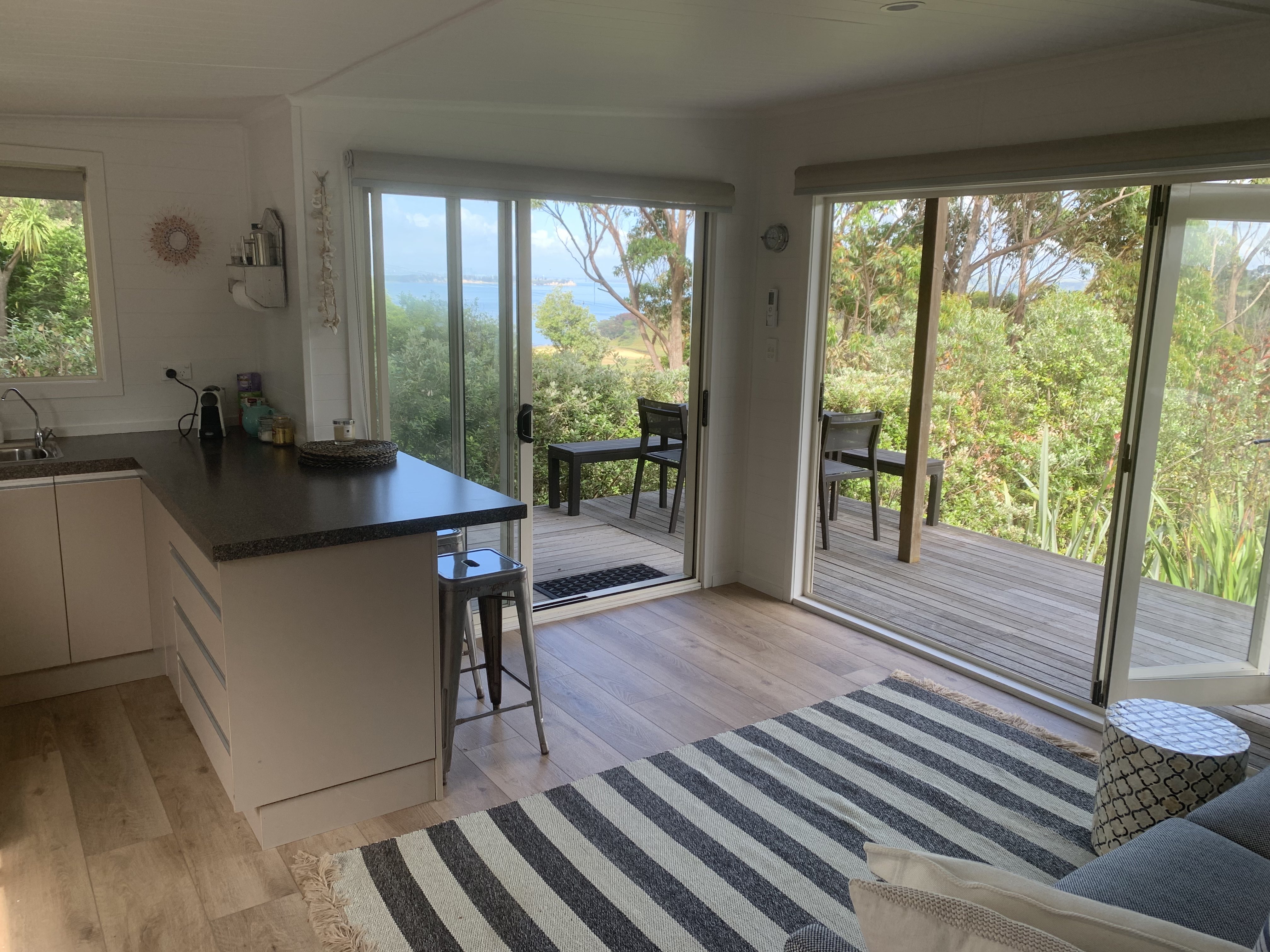 The Cabin 2 bedroom living room