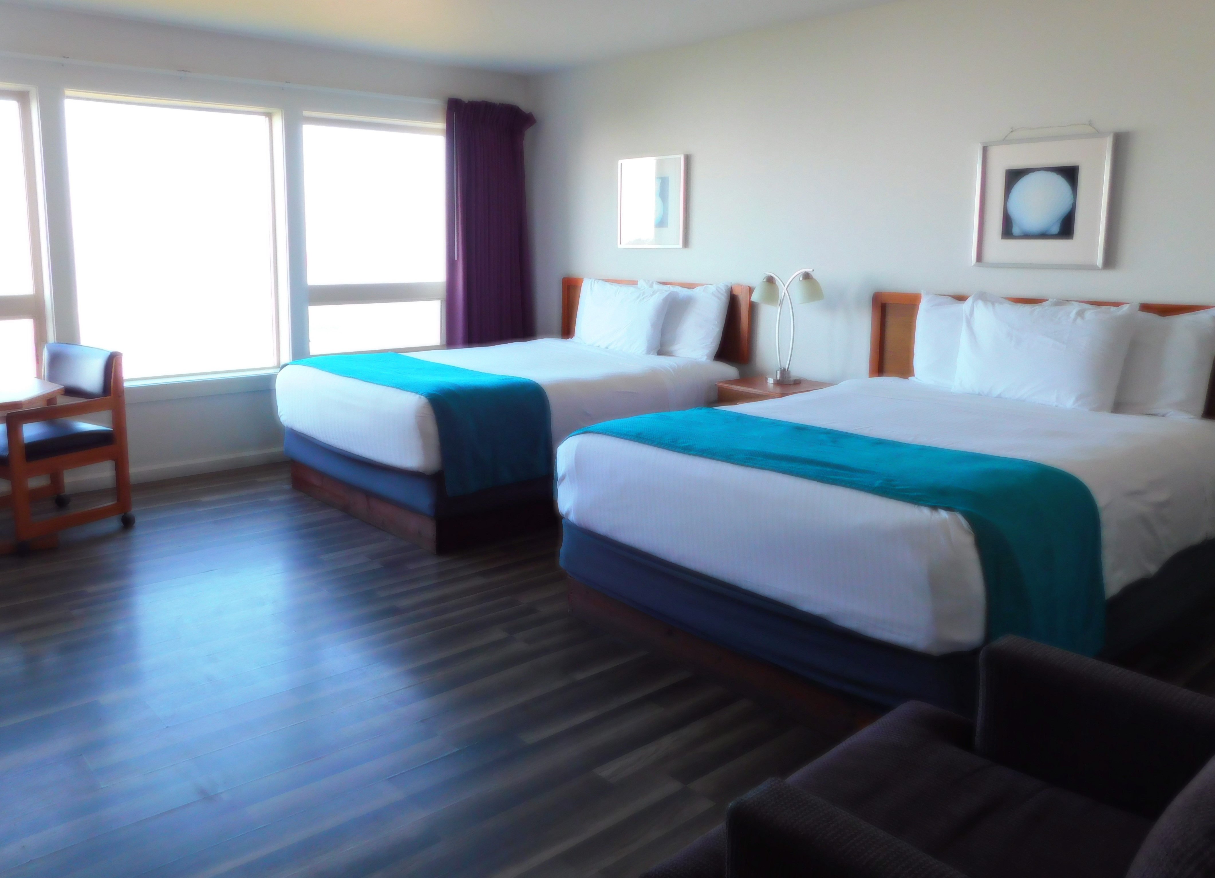 Ocean View Studio, 2 Queen Beds (Ground Level & Stairs/Pets) 11