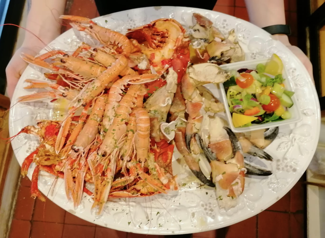 Freshly Caught Seafood - boat to table