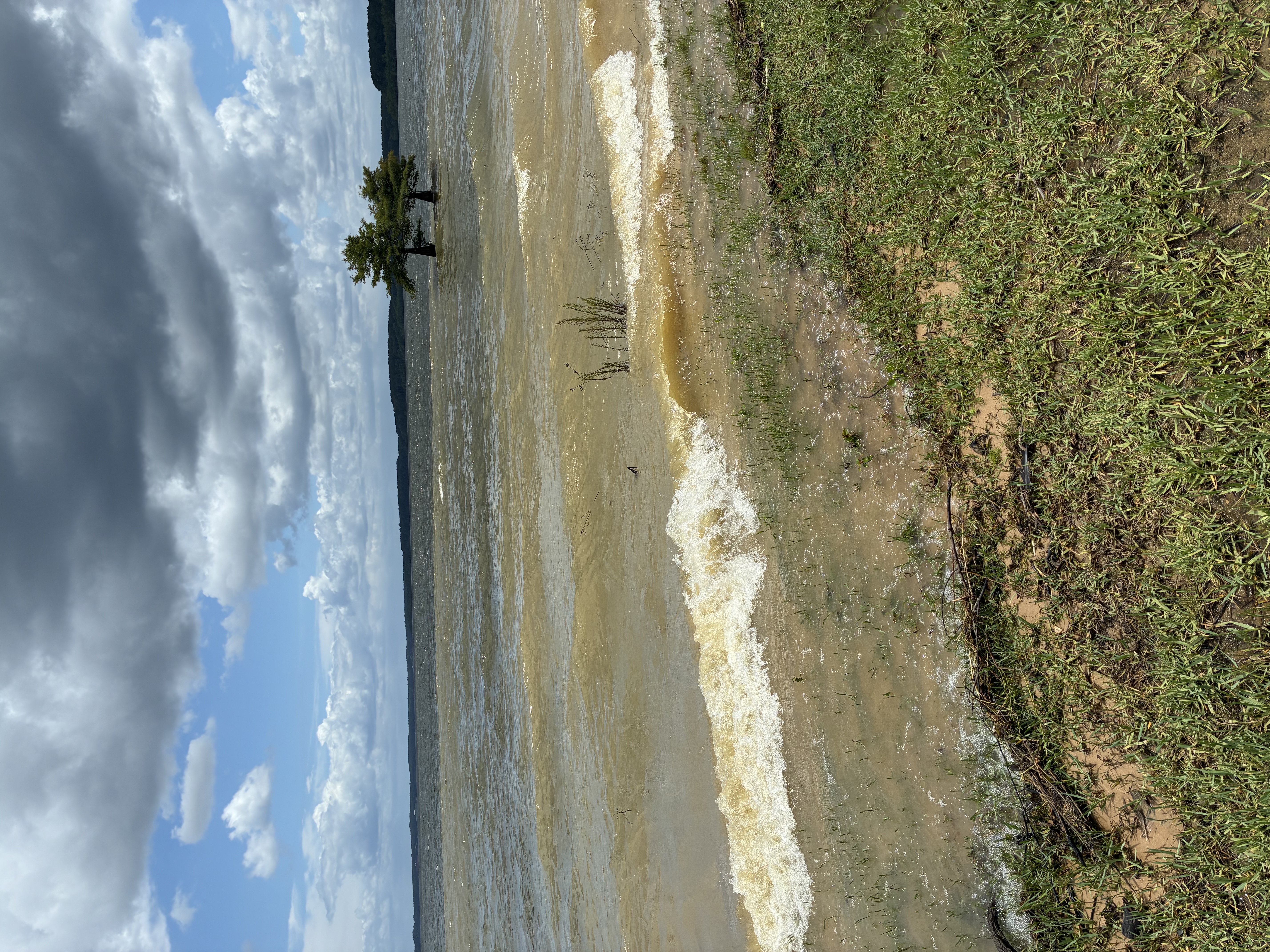 Sandy beach