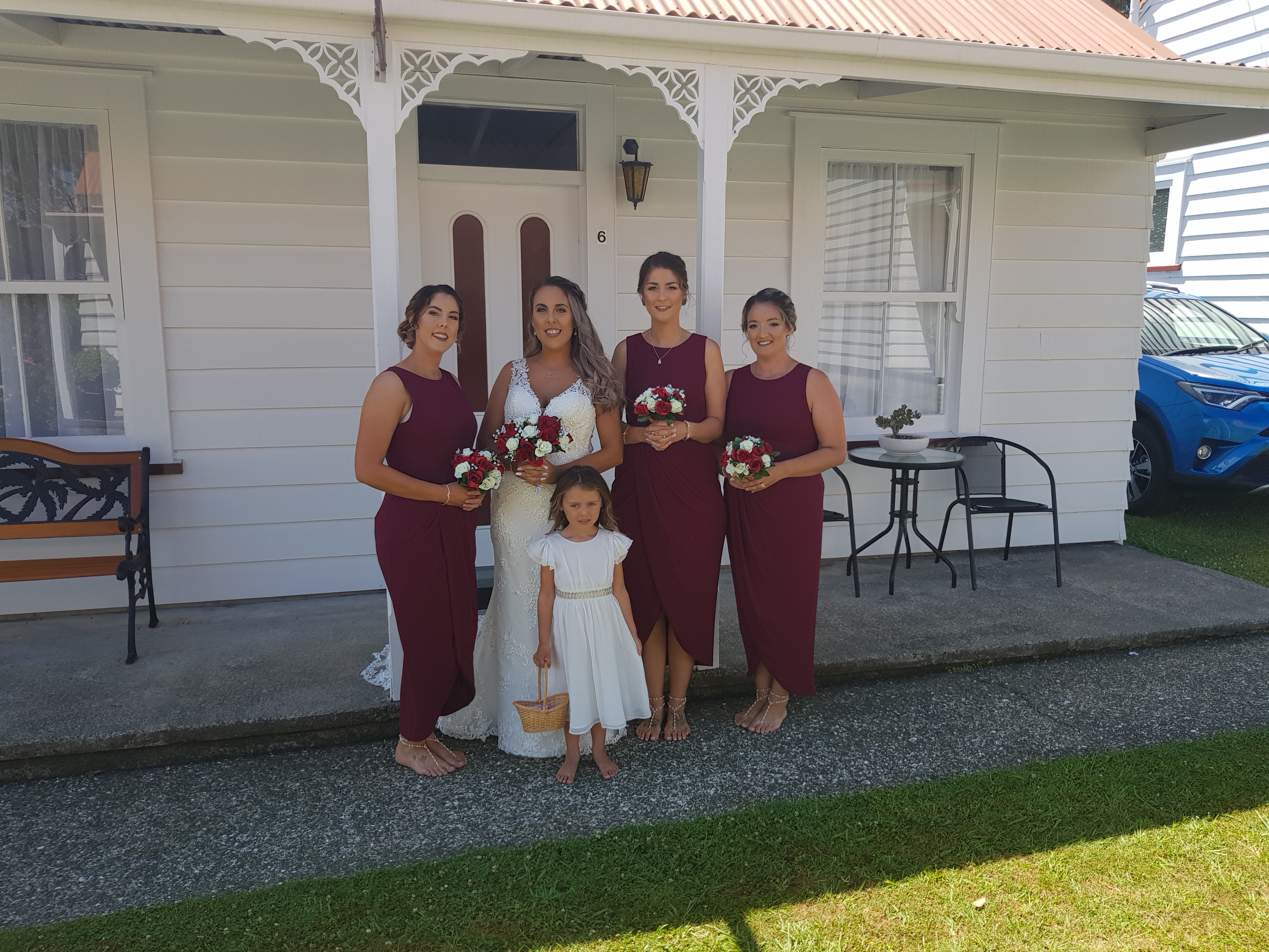 Gorgeous wedding guests