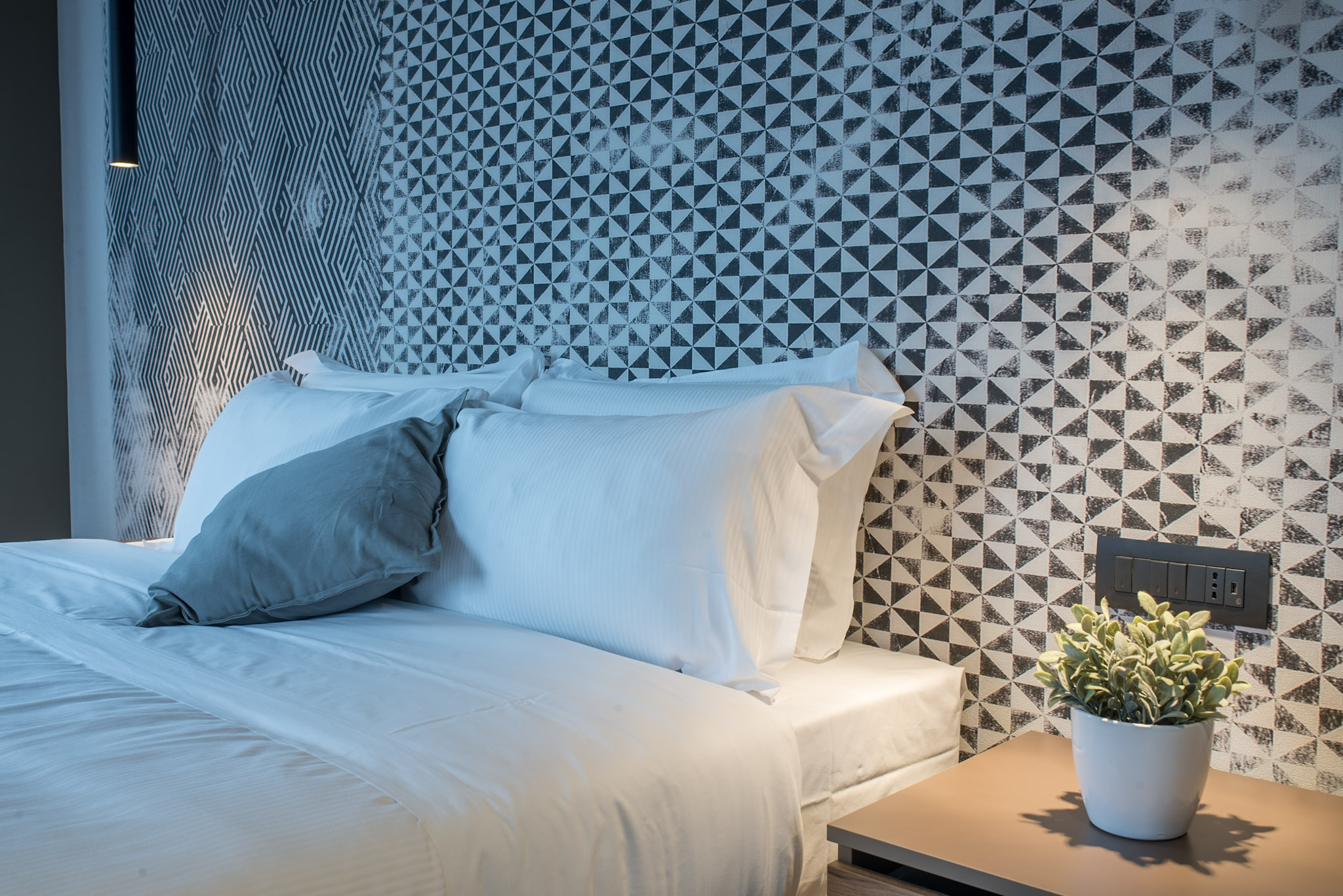 Boutique Room Trieste Hotel Letto Queen size design