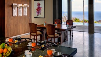 PRIVATE VILLAS OF BALI - Villa Tirta Kencana - view from open kitchen