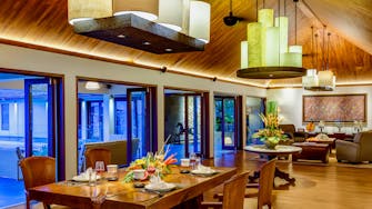 PRIVATE VILLAS OF BALI - Villa Frangipani - Dining room set up