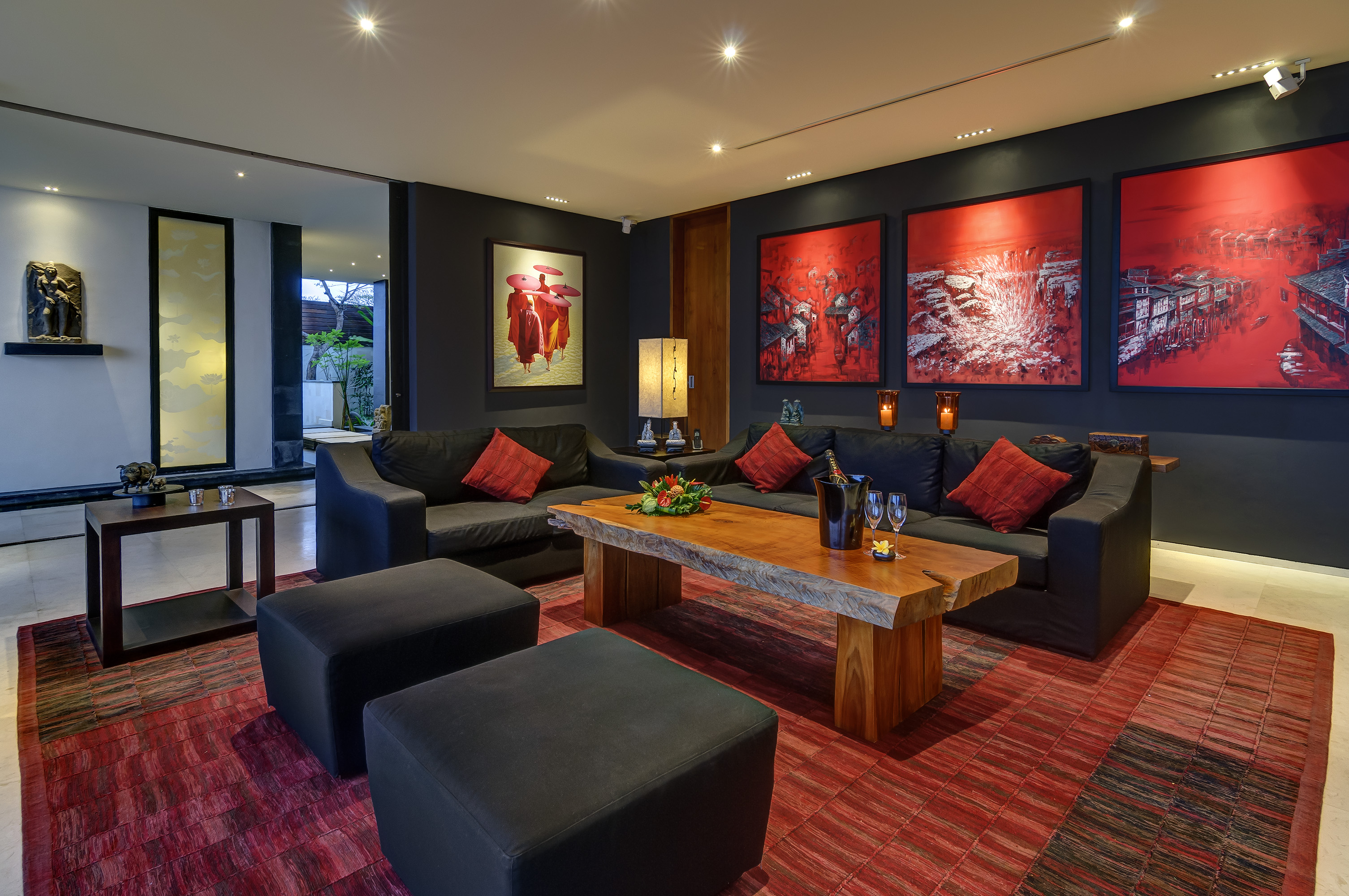 PRIVATE VILLAS OF BALI - Villa Tirta Kencana - Living room