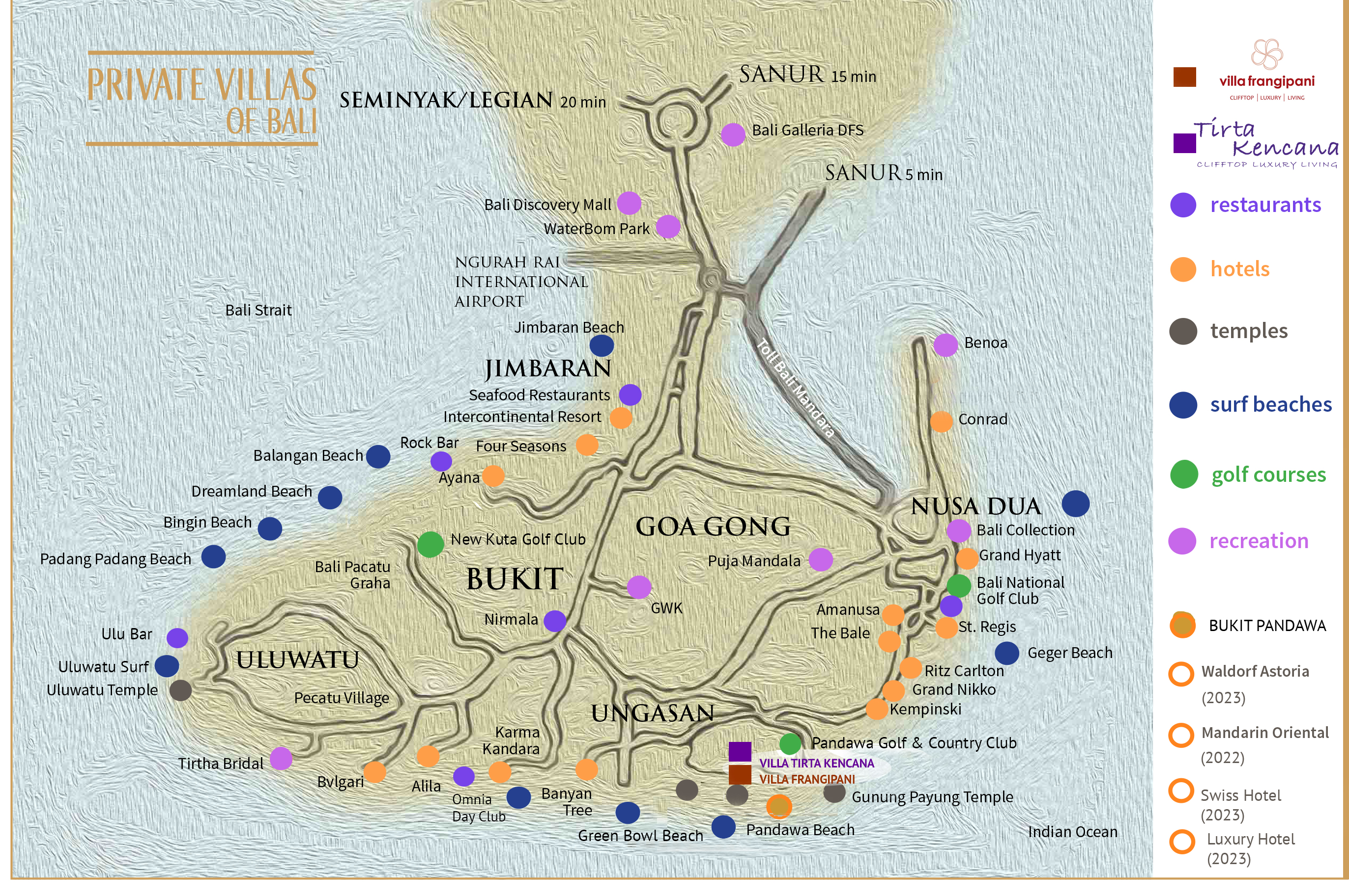 location Private Villas of Bali | Private Villas of Bali - 峇里