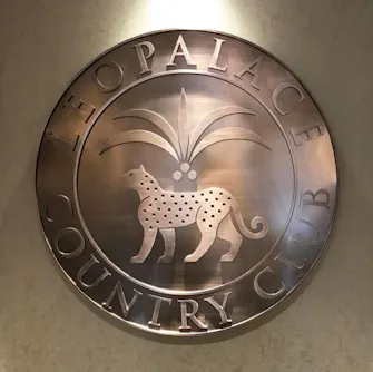 emblem of leopalace resort guam golf country club