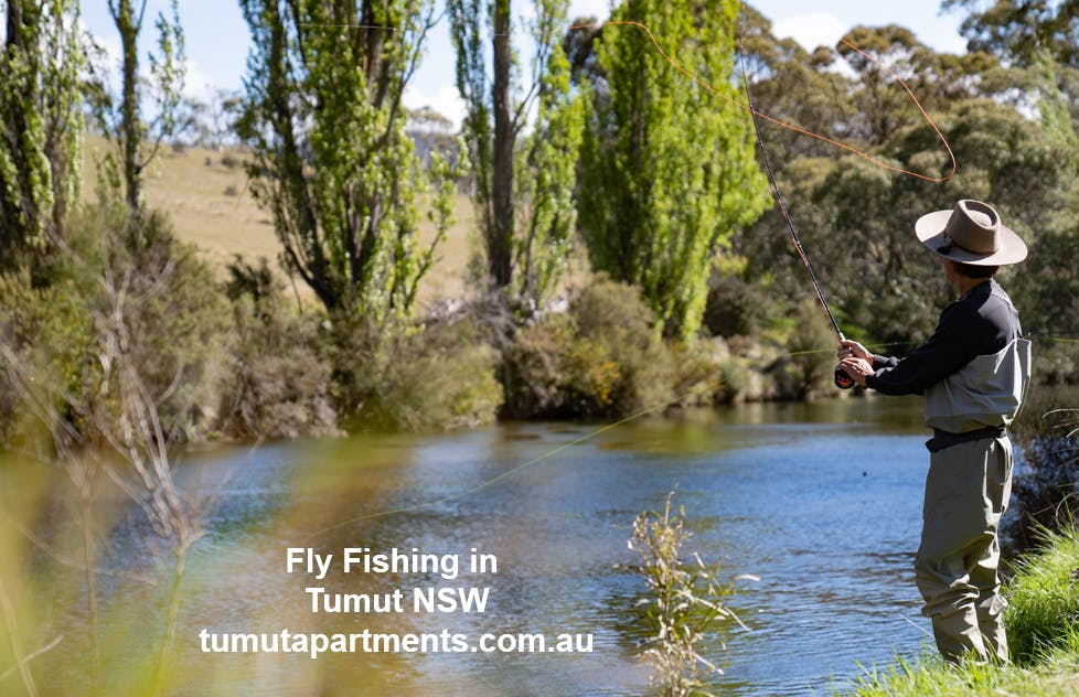 Fly Fishing in Tumut with tumutapartments.com.au