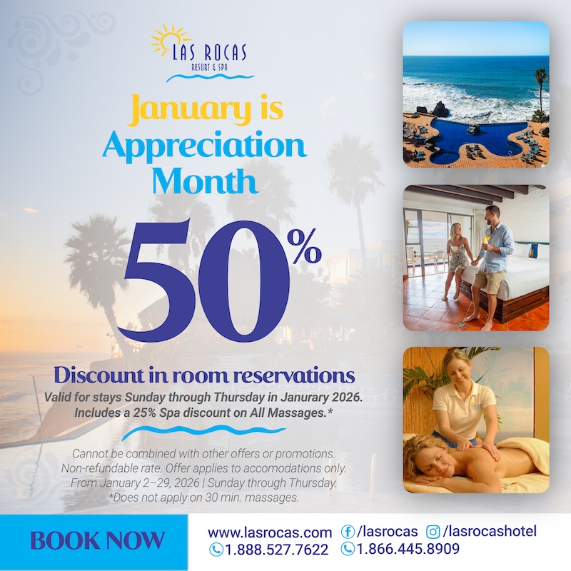 Appreciation Month Las Rocas Resort & Spa