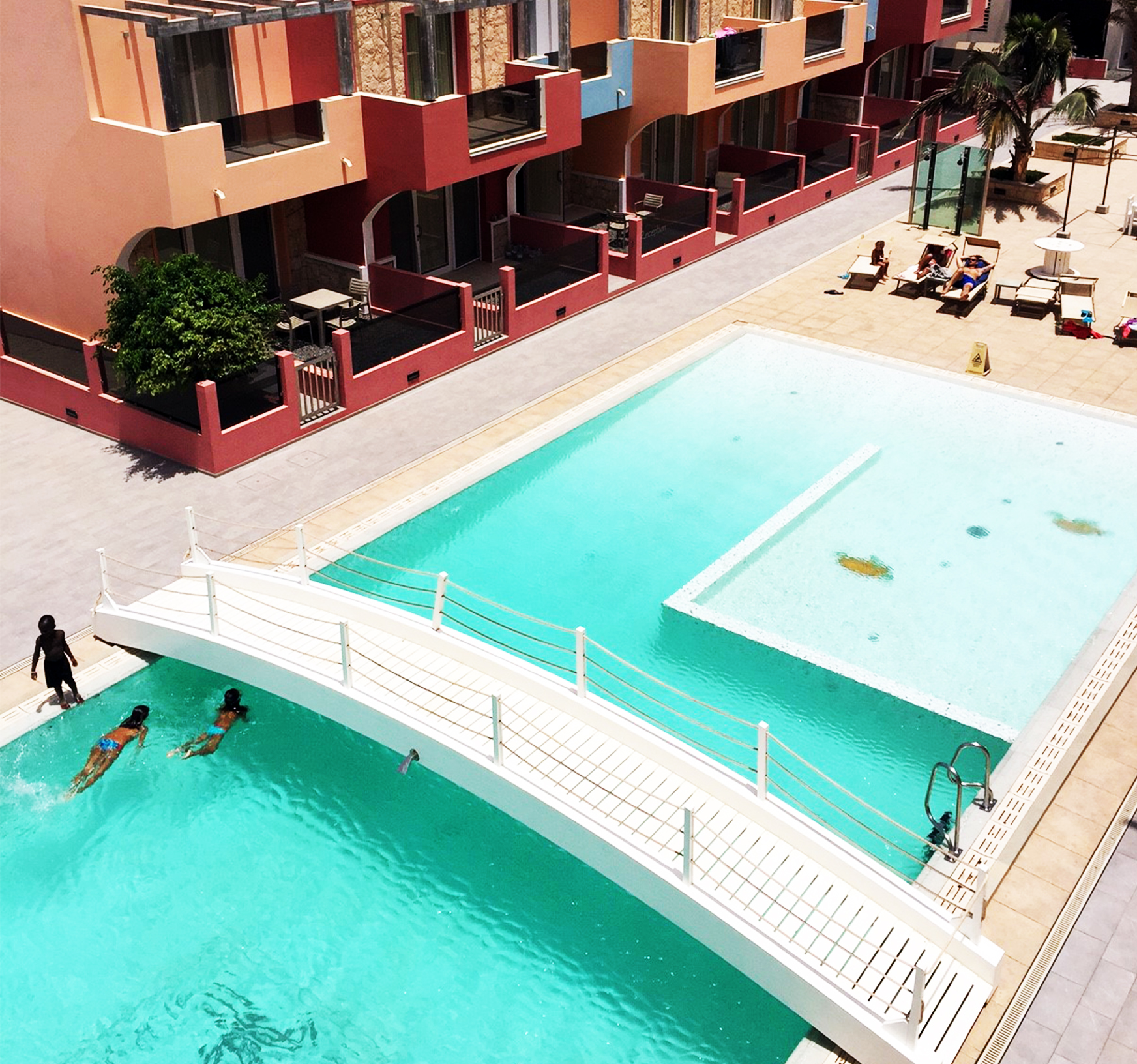 Swimming pool in Por do Sol, Boa Vista