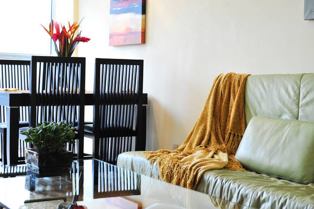 Yonge Suites One Bedroom Suite Living Room