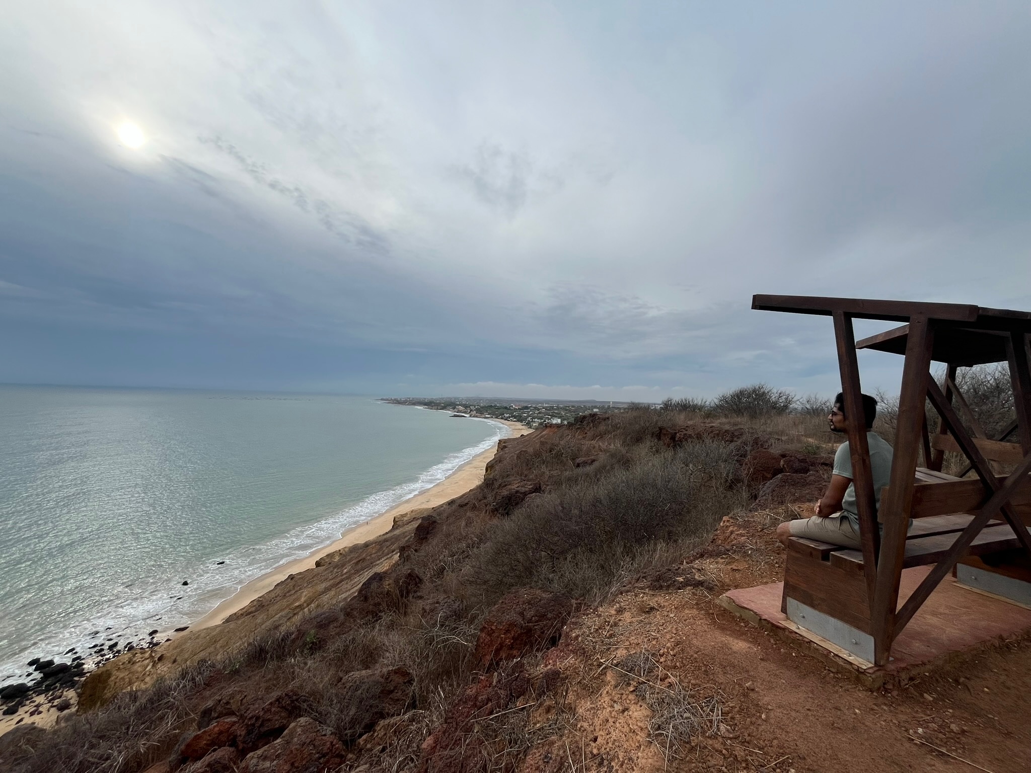 sea, plage, beach, Popenguine, hill, colline, hike