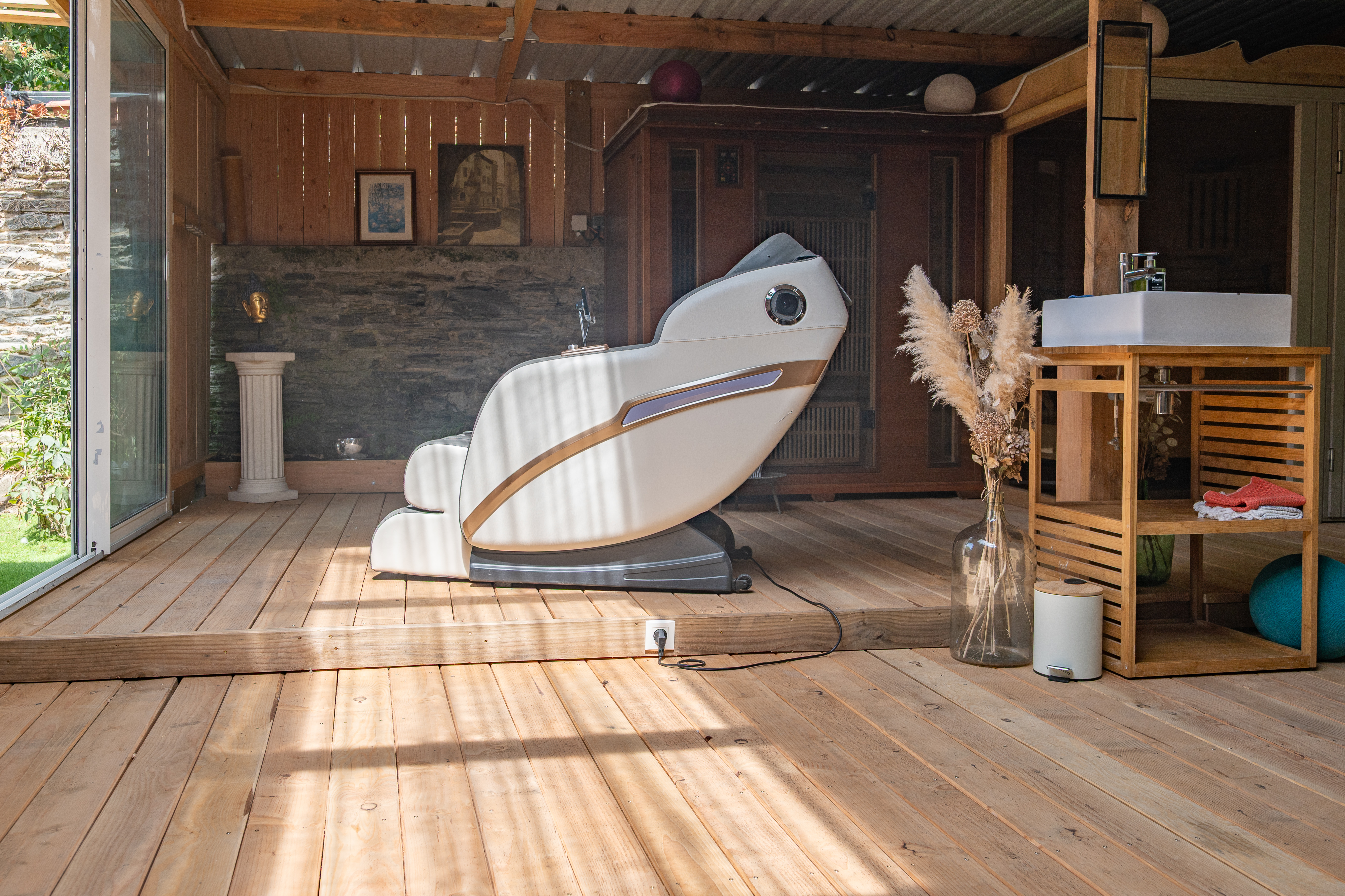 ABN Au-Bonheur-Nomade-détente SPA Espace bien être relaxation Fauteuil massant