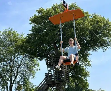 Bayeux Aventure - loisirs - sky dive - voler au-dessus du parc