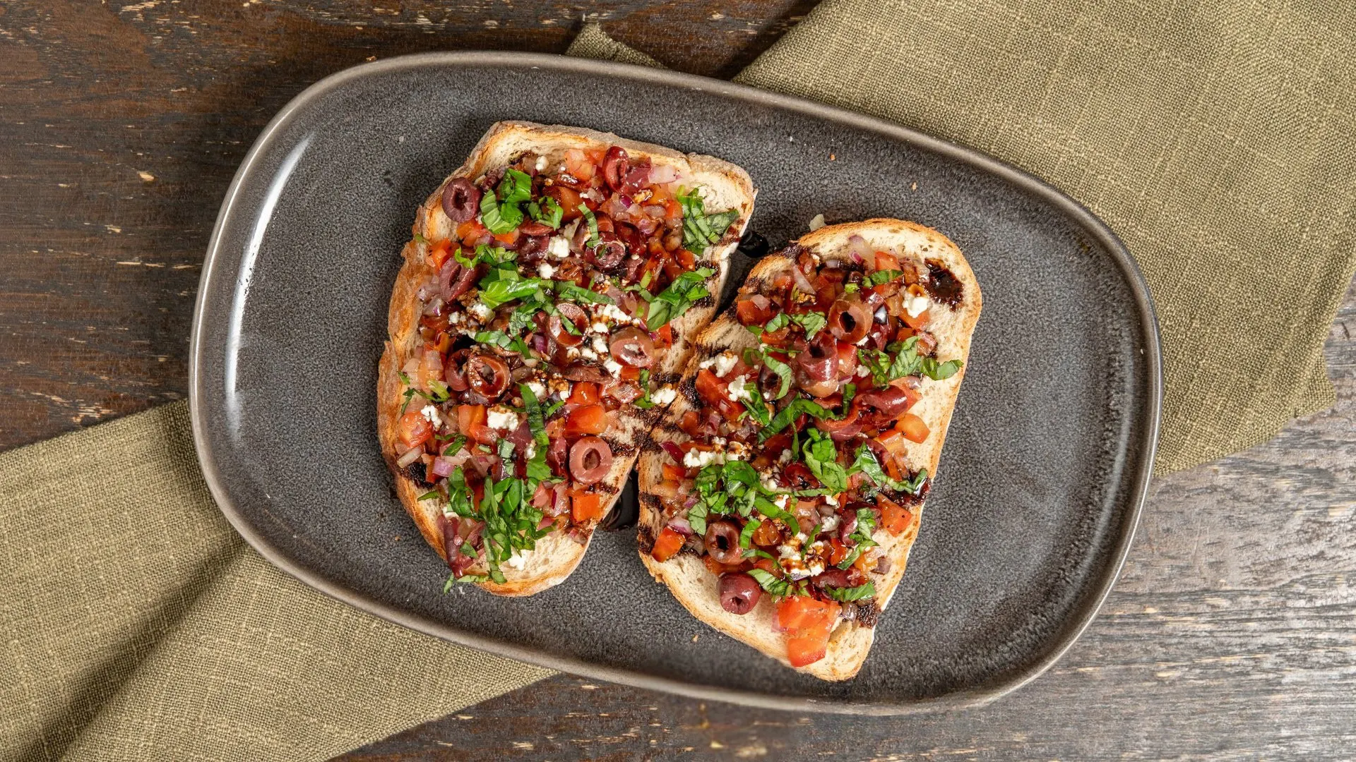 The Mill Pub & Restaurant, Bruschetta