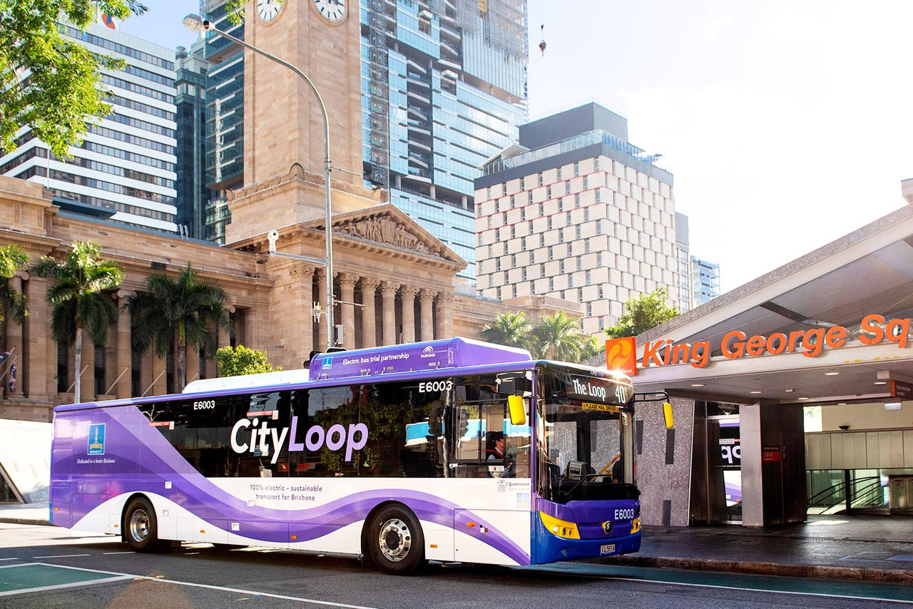 Brisbane and Spring Hill free City Loop Bus